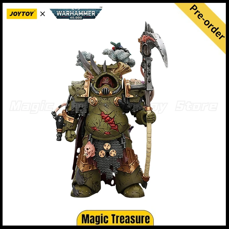 Предзаказ: Фигурка JOYTOY Warhammer 40K Death Guard Deathshroud Terminator 1 с перчатками Manreaper и Plaguespurter, масштаб 1/18
Предзаказ: Фигурка JOYTOY Warhammer 40K Death Guard Deathshroud Terminator 1 с перчатками Manreaper и Plaguespurter, масштаб 1/18