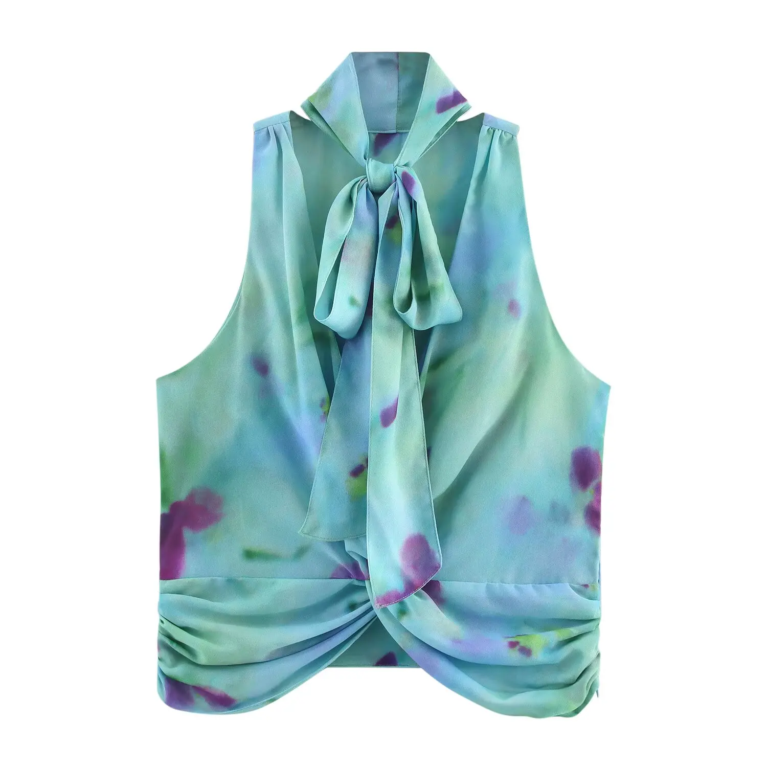 2025 new women's European and American style fashion versatile butterfly decoration print stand collar sleeveless top
2025 new women's European and American style fashion versatile butterfly decoration print stand collar sleeveless top
