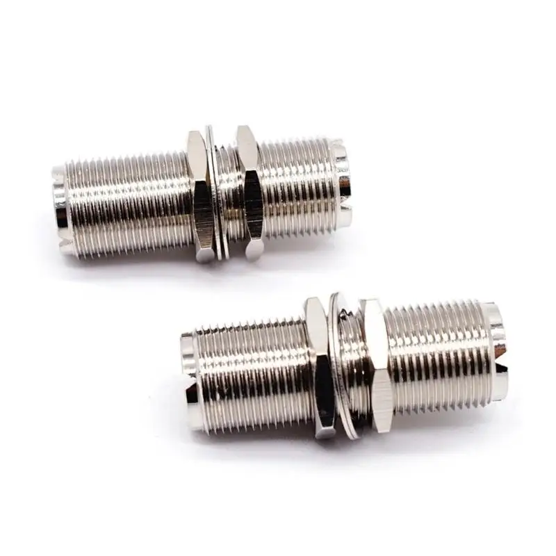 652F 1PC UHF SO239 Female to Female UHF SO239 RF Coaxial Adapter Copper Connector
652F 1PC UHF SO239 Female to Female UHF SO239 RF Coaxial Adapter Copper Connector