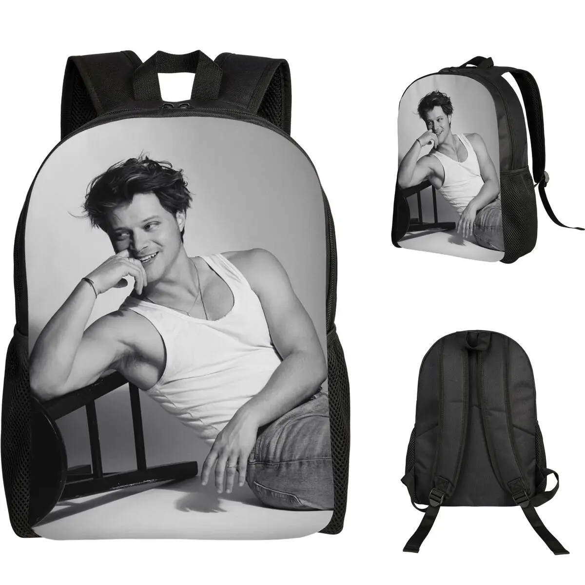 Soft Rudy Pankow JJ Maybank Poster Backpack Student Boys Girls BookBag School Bag Laptop Shoulder Bags
Soft Rudy Pankow JJ Maybank Poster Backpack Student Boys Girls BookBag School Bag Laptop Shoulder Bags
