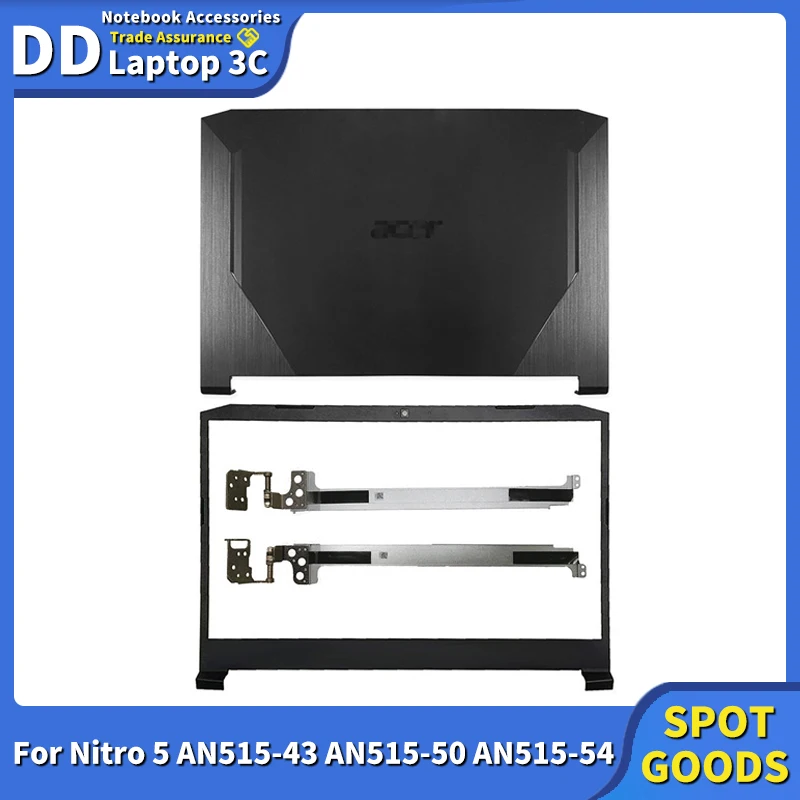New Laptop LCD Back Cover Front Bezel Hinges Original Replacement For Acer Nitro 5 AN515-43 AN515-50 AN515-54 AN515-55 Black
New Laptop LCD Back Cover Front Bezel Hinges Original Replacement For Acer Nitro 5 AN515-43 AN515-50 AN515-54 AN515-55 Black