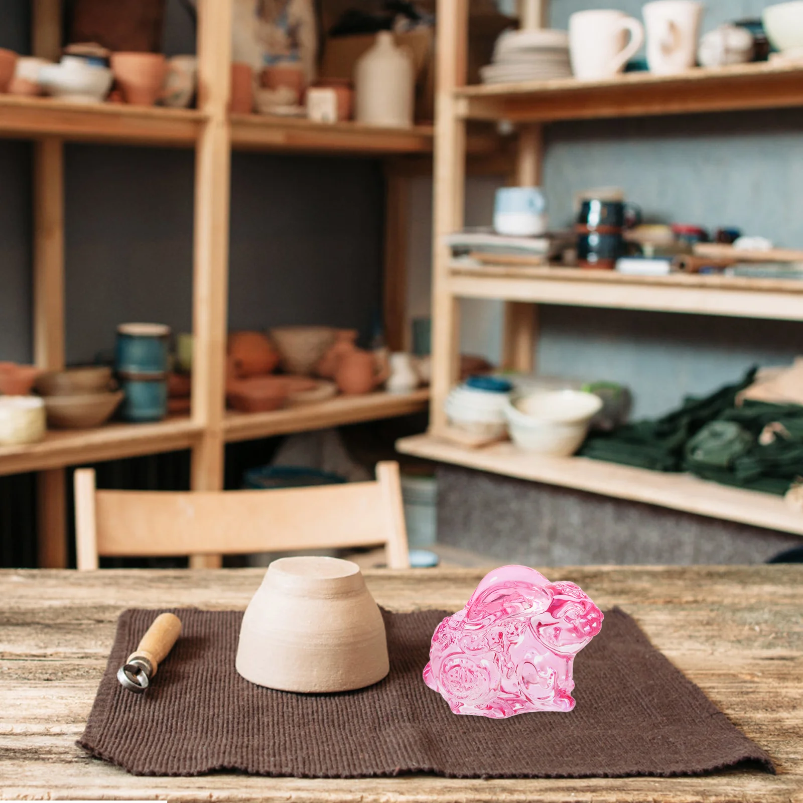 Ornament Exquisite Transparent Mini Bunny Desktop Decor Wedding Garden Statue Animal Craft Vivid Cartoon Rabbit
Ornament Exquisite Transparent Mini Bunny Desktop Decor Wedding Garden Statue Animal Craft Vivid Cartoon Rabbit