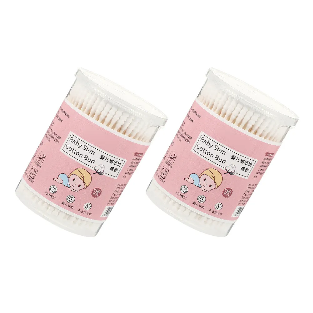 2 Boxes Two-Headed Cotton Swabs Compact Lightweight Cleaning Tool for Home Travel Baby Care Multi-Purpose Buds Swabs
2 Boxes Two-Headed Cotton Swabs Compact Lightweight Cleaning Tool for Home Travel Baby Care Multi-Purpose Buds Swabs