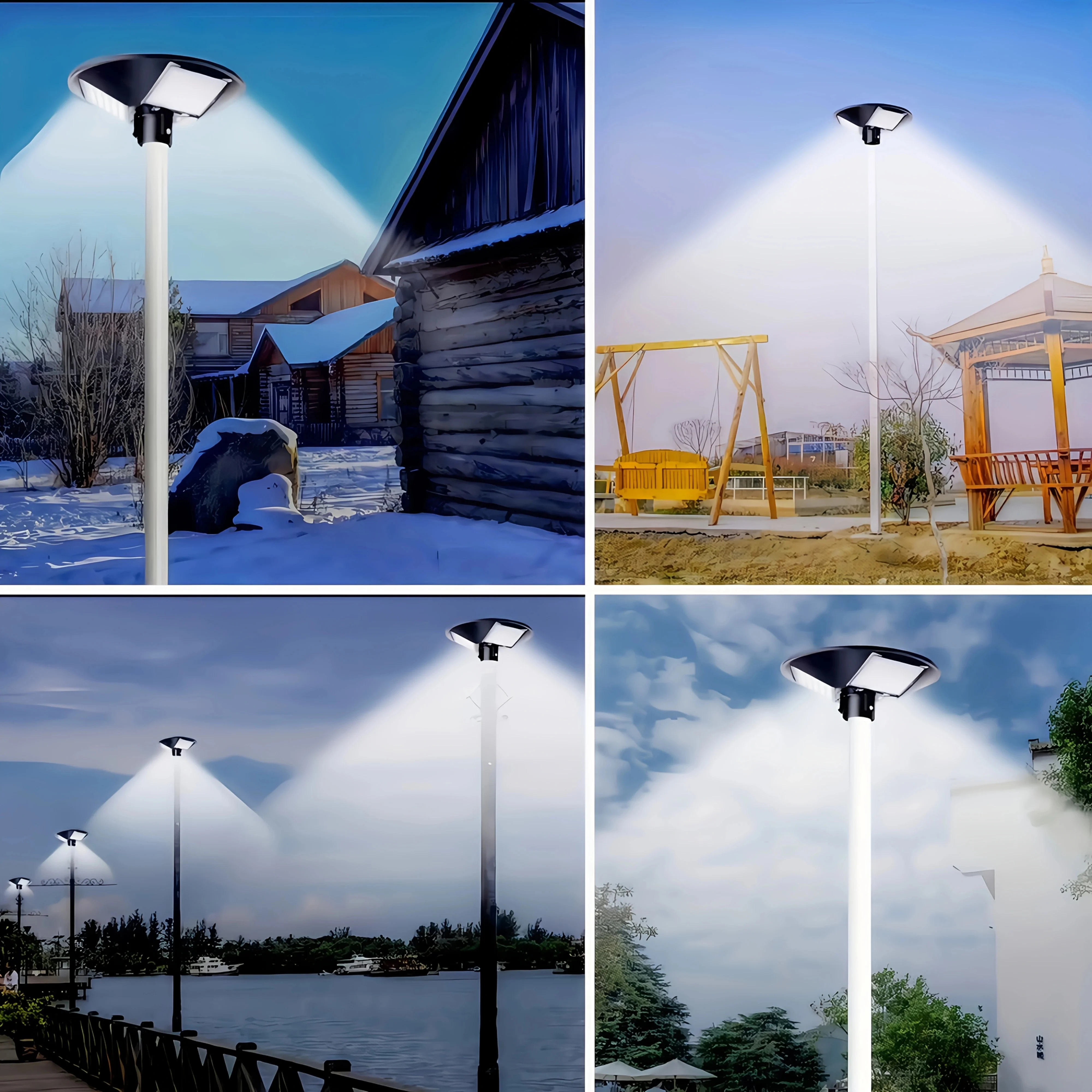 Outdoor solar street lamp, LED solar garden lamp motion sensor solar safety street lamp,used in gardens, streets and courtyards
Outdoor solar street lamp, LED solar garden lamp motion sensor solar safety street lamp,used in gardens, streets and courtyards