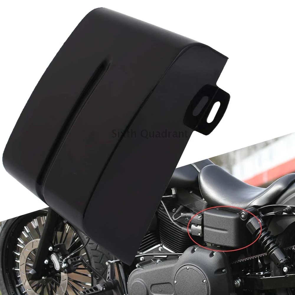Обтекатель для аккумулятора мотоцикла, черный, подходит для Harley Dyna Fat Bob Street Bob 2006-2017
Обтекатель для аккумулятора мотоцикла, черный, подходит для Harley Dyna Fat Bob Street Bob 2006-2017