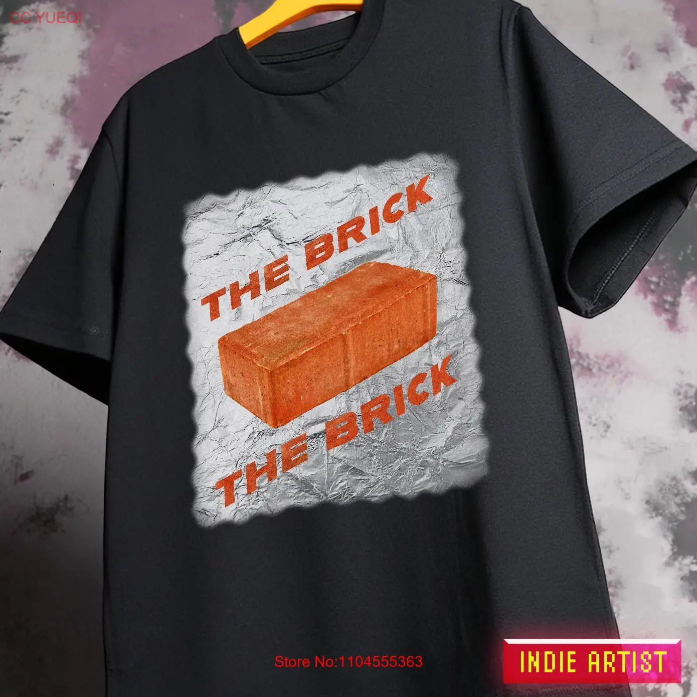 Минималистичная кирпичная футболка промышленного символического дизайна для городского уличного стиля с длинными или короткими рукавами 
Минималистичная кирпичная футболка промышленного символического дизайна для городского уличного стиля с длинными или короткими рукавами