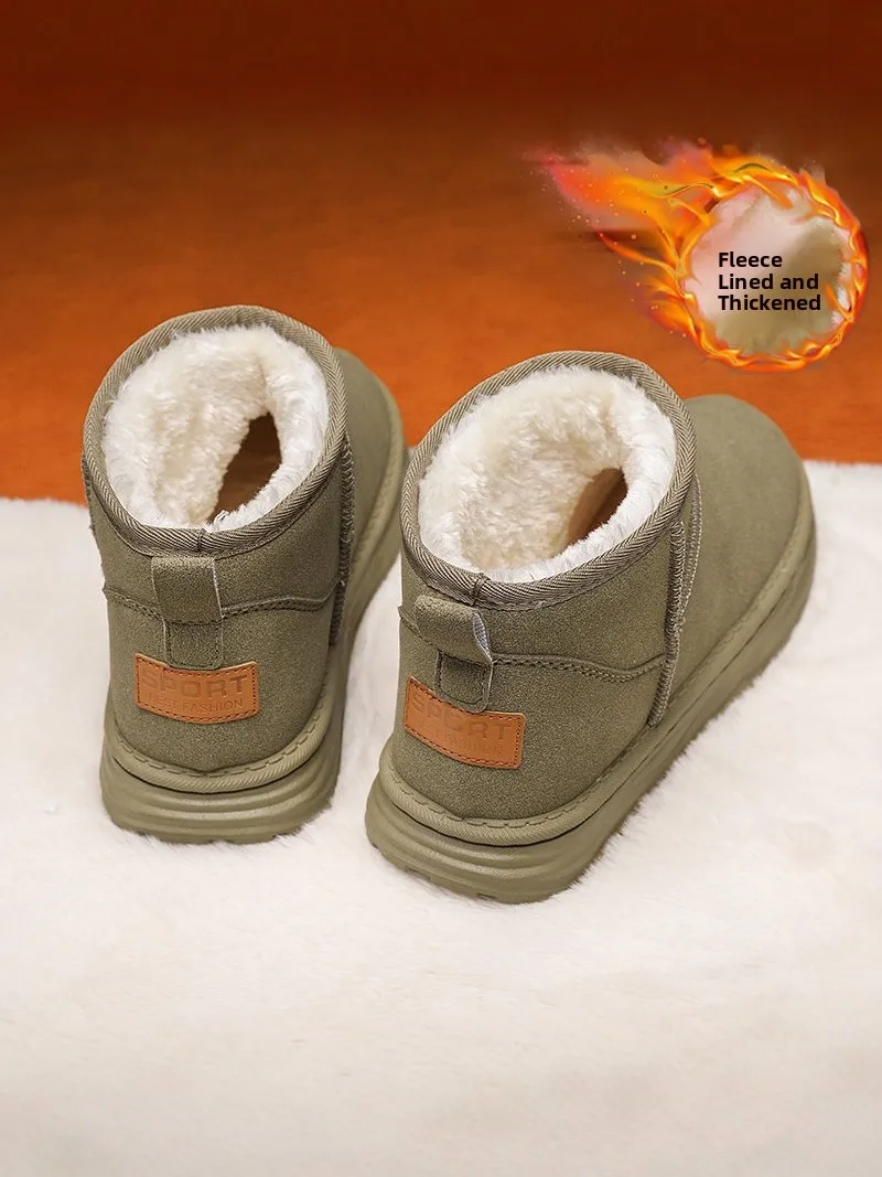 Northeast Men's Winter Snow Boots Ultra Warm Fleece Lined Bread Style Booties Anti Cold Outdoor Casual Mid-Cut Rubber Sole
Northeast Men's Winter Snow Boots Ultra Warm Fleece Lined Bread Style Booties Anti Cold Outdoor Casual Mid-Cut Rubber Sole