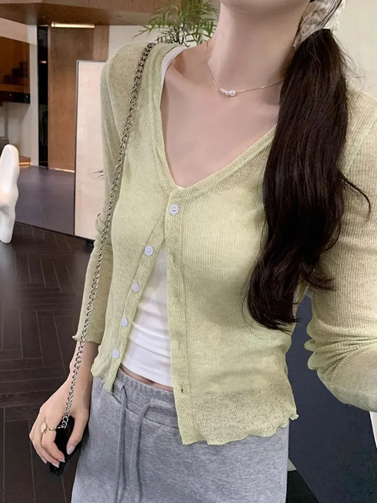 Women's Light Weight Sun Protection Cardigan Summer Sleeveless Knitted Top with Hollow out Design to Be Worn over Dresses
Women's Light Weight Sun Protection Cardigan Summer Sleeveless Knitted Top with Hollow out Design to Be Worn over Dresses