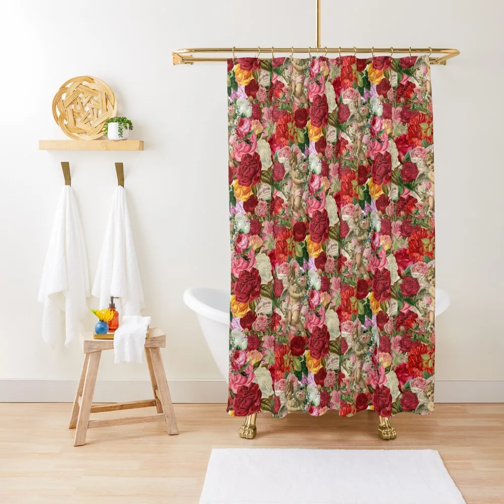 Victorian Cherub and Roses Chintzy Scrapbook Collage by Moose Disco Shower Curtain Cute Shower Curtain
Victorian Cherub and Roses Chintzy Scrapbook Collage by Moose Disco Shower Curtain Cute Shower Curtain