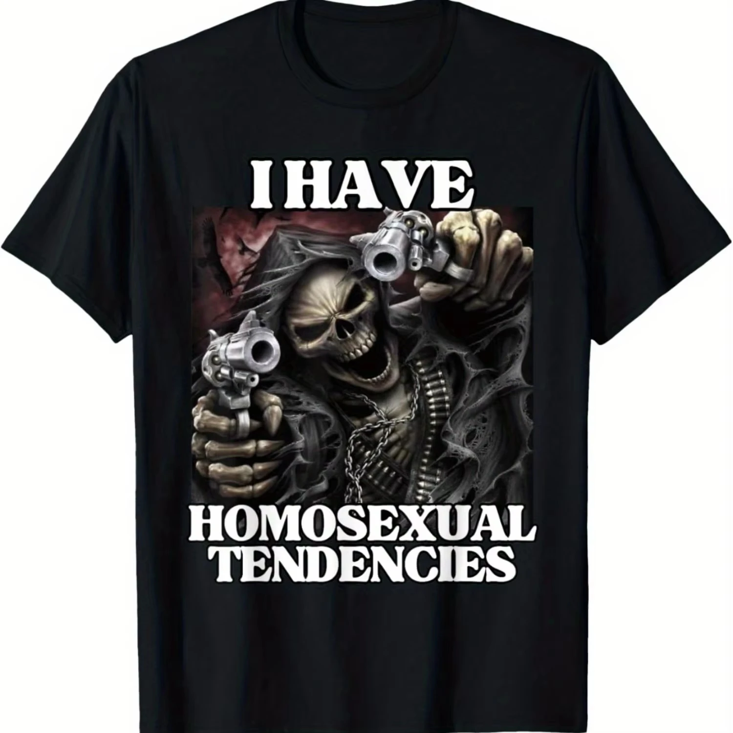 American Y2K Men's Avant-garde Skull Pattern T-shirt Summer New Men's and Women's Retro Fashion Streetwear
American Y2K Men's Avant-garde Skull Pattern T-shirt Summer New Men's and Women's Retro Fashion Streetwear