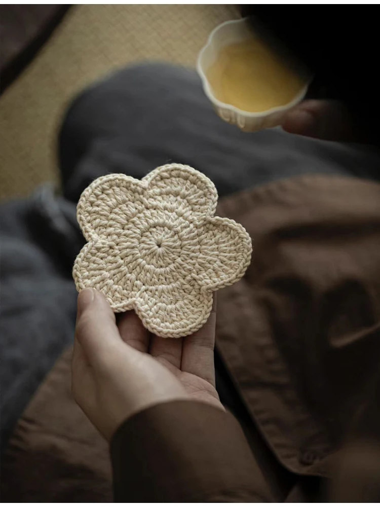 Handwoven Cotton Tead Tea Coaster Purple Clay Tea Pot Mat Absorbent Heat Resistant Pad Traditional Chinese Embroidery Art
Handwoven Cotton Tead Tea Coaster Purple Clay Tea Pot Mat Absorbent Heat Resistant Pad Traditional Chinese Embroidery Art