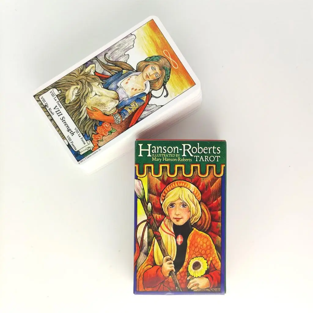 10.3*6cm Hanson-Roberts Tarot Cards English Version Divination Deck Entertainment Party Board Game 78Pcs/Box
10.3*6cm Hanson-Roberts Tarot Cards English Version Divination Deck Entertainment Party Board Game 78Pcs/Box
