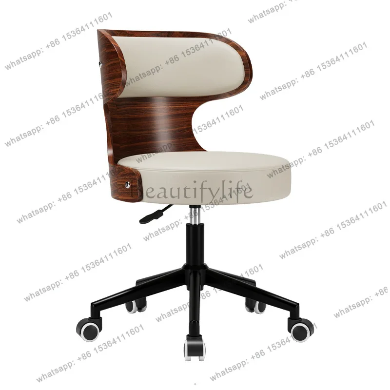 Bar chair Modern simple manicure stool Home solid wood bar chair Bar lift stool checkout page Universal wheel chair
Bar chair Modern simple manicure stool Home solid wood bar chair Bar lift stool checkout page Universal wheel chair