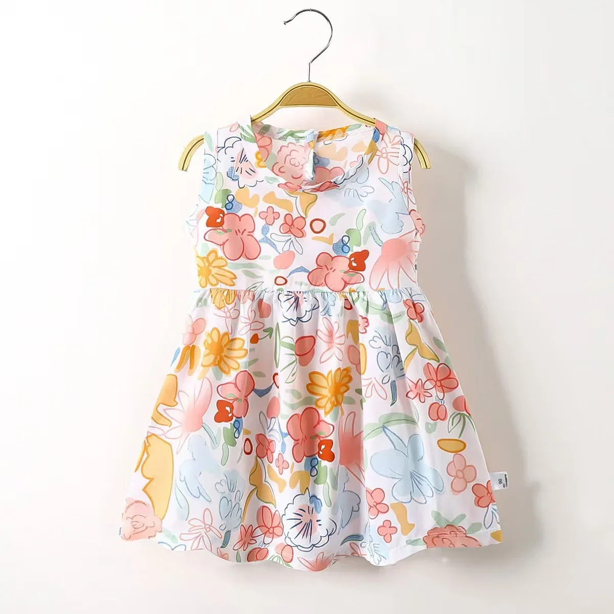 Kid Girl Adorable Comfortable Cotton Blend Sleeveles Dress Cute Patterns Ideal for Summer Casual Daily Wear for Children Skirt
Kid Girl Adorable Comfortable Cotton Blend Sleeveles Dress Cute Patterns Ideal for Summer Casual Daily Wear for Children Skirt