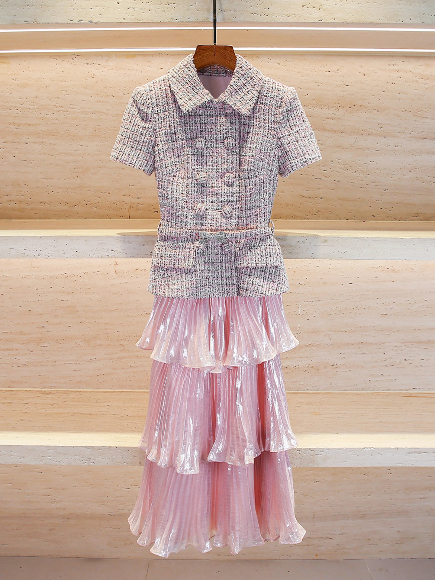 Ele Sweet Cake Skirt Dr Women's Faion Commute High Waist A-Line ort Sve Button up Medium Thin Polyester Li...
Ele Sweet Cake Skirt Dr Women's Faion Commute High Waist A-Line ort Sve Button up Medium Thin Polyester Li...