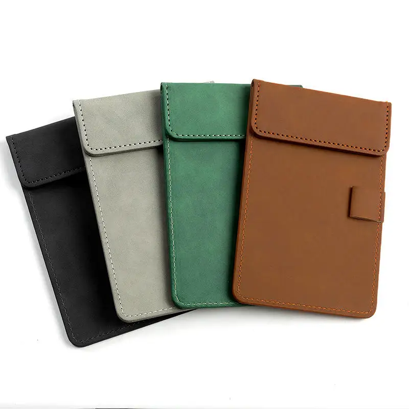 Restaurant Menu Clipboard A6 Writing Pad PU Leather Magnet Clipboard Mini Paper Tablet Conference Folder Colorful A6 Bill Clip
Restaurant Menu Clipboard A6 Writing Pad PU Leather Magnet Clipboard Mini Paper Tablet Conference Folder Colorful A6 Bill Clip