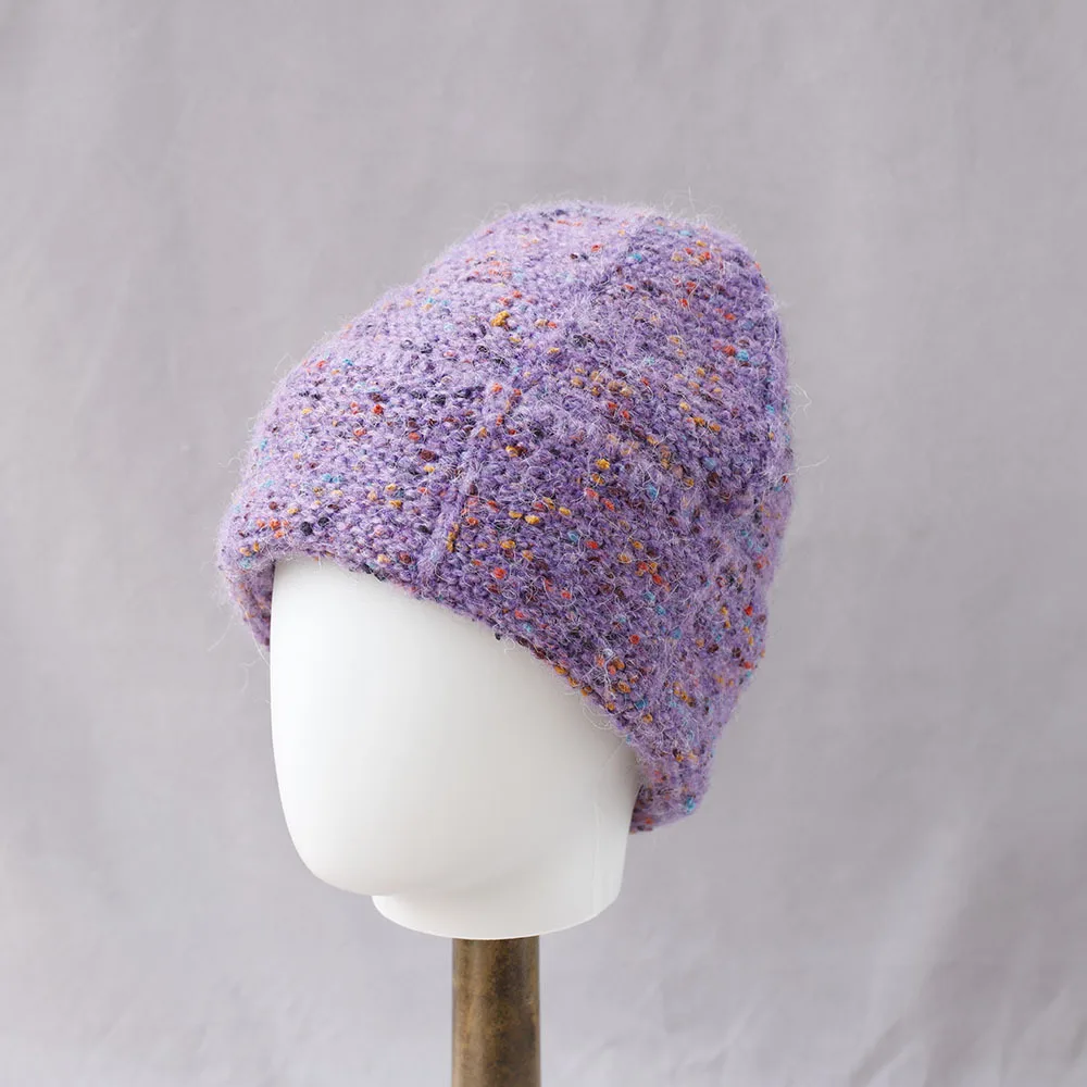 Hat Women Winter Acrylic Knit Beanie Cap Autumn Warm Solid Color Skiing Accessory For Sports Outdoor
Hat Women Winter Acrylic Knit Beanie Cap Autumn Warm Solid Color Skiing Accessory For Sports Outdoor
