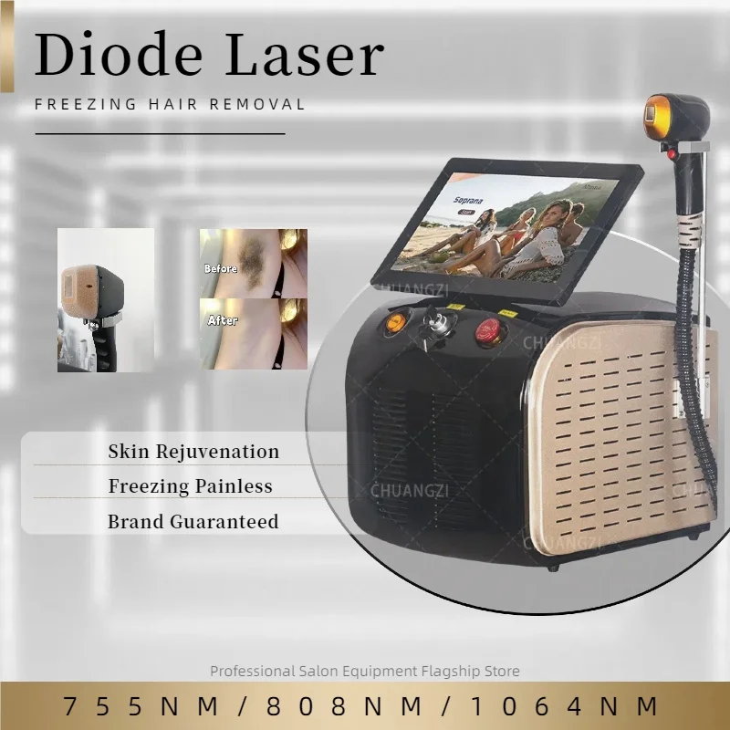 2025 Portable 808 755 Professional Titanium Alexandrite Device 4 waves IPL Woman Removal Machine Laser Body Hair Diode Ice
2025 Portable 808 755 Professional Titanium Alexandrite Device 4 waves IPL Woman Removal Machine Laser Body Hair Diode Ice