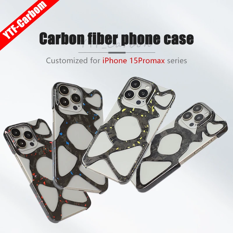 YTF-чехол из углеродного волокна для iPhone 15Promax, сверхтонкий защитный чехол из кованого углеродного волокна
YTF-чехол из углеродного волокна для iPhone 15Promax, сверхтонкий защитный чехол из кованого углеродного волокна