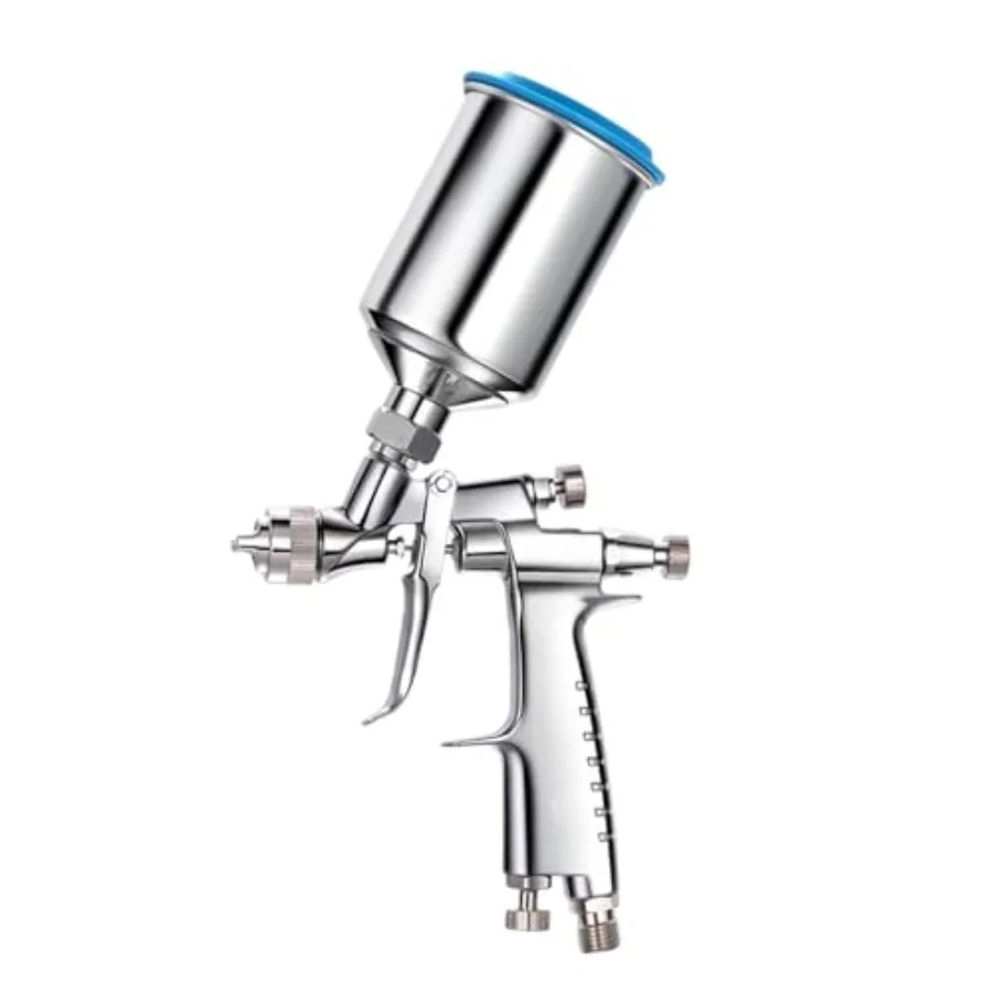 Quick Car Paint Repair: PCG-2D-1 Gravity Spray Gun with 150ml Cup Low Pressure Atomizing 0.8 mm E2 Nozzle Gray Plastic Housing
Quick Car Paint Repair: PCG-2D-1 Gravity Spray Gun with 150ml Cup Low Pressure Atomizing 0.8 mm E2 Nozzle Gray Plastic Housing