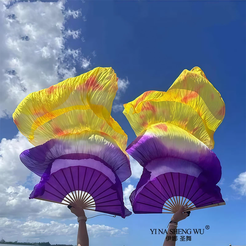 Professional Bellydance Silk Veils Light Weight 100% Silk Fan Hand Paint Colorful Dancer Performance Props Extra Long 1.8m
Professional Bellydance Silk Veils Light Weight 100% Silk Fan Hand Paint Colorful Dancer Performance Props Extra Long 1.8m