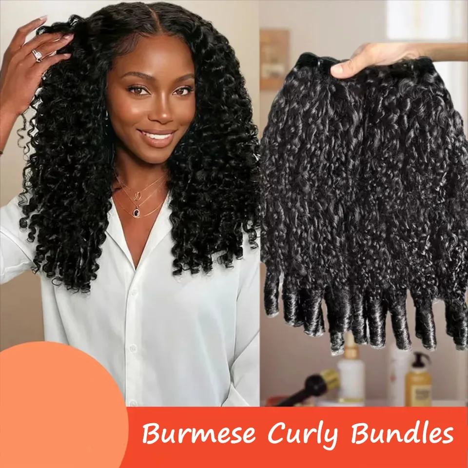 Burmese Curly Human Hair Bundles Human Hair Vietnamese Quality Deep Wave Raw Hair Weave Bundles Double Drawn Hair Extension
Burmese Curly Human Hair Bundles Human Hair Vietnamese Quality Deep Wave Raw Hair Weave Bundles Double Drawn Hair Extension