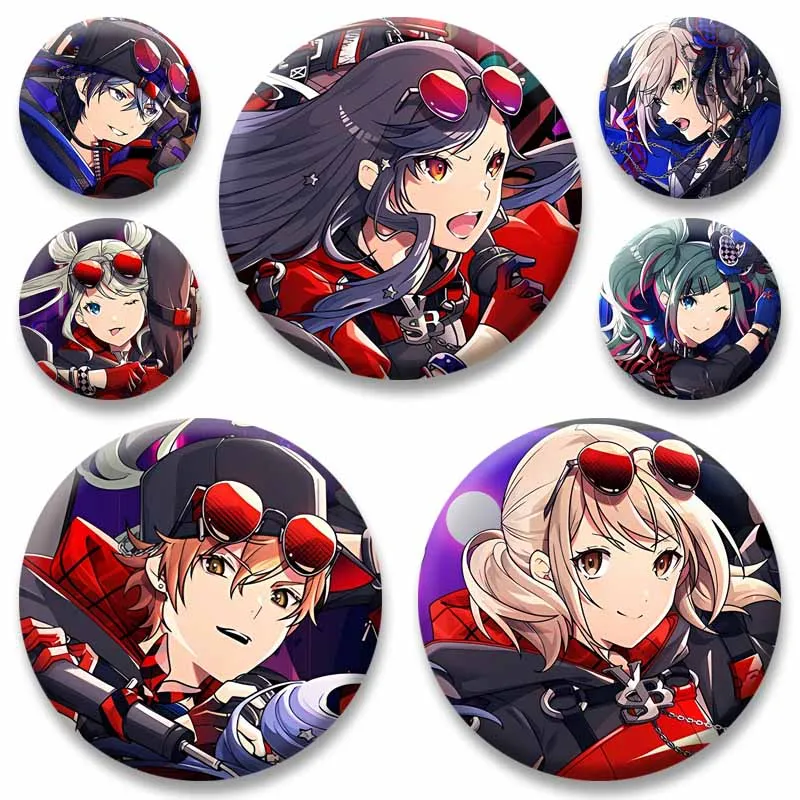 Otori Emu Shinonome Ena Tenma Saki Hoshino Button Pins Cute Virtual Singer Cartoon Brooch Game Badges Hat Bag Accessories Gifts
Otori Emu Shinonome Ena Tenma Saki Hoshino Button Pins Cute Virtual Singer Cartoon Brooch Game Badges Hat Bag Accessories Gifts