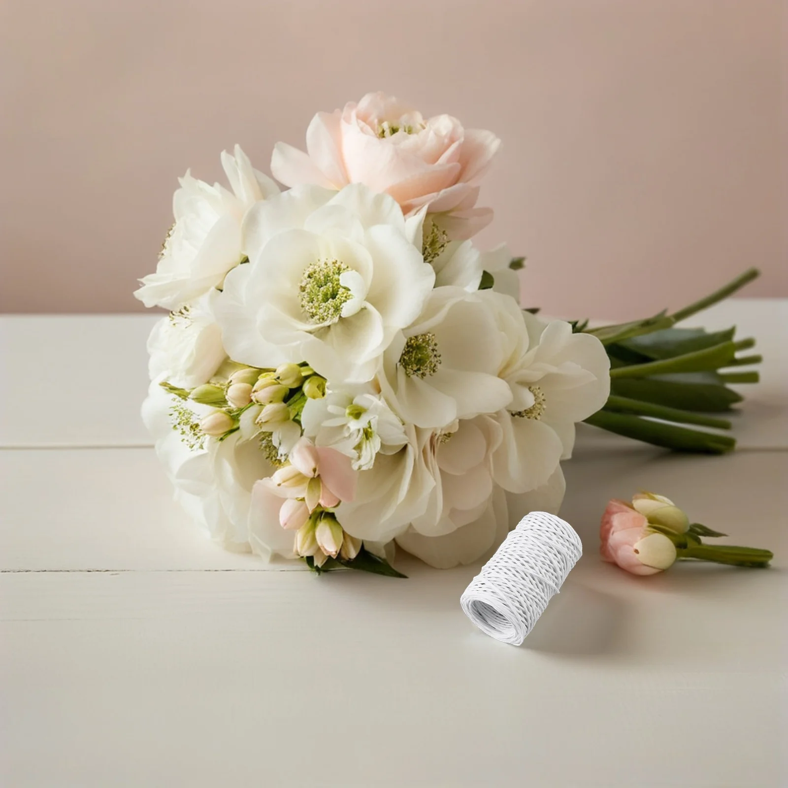 2 Rolls 50M White Floral Wire for Gardening Climbing Plants - Multipurpose Flower Arrangement and Garland Wire Ties
2 Rolls 50M White Floral Wire for Gardening Climbing Plants - Multipurpose Flower Arrangement and Garland Wire Ties