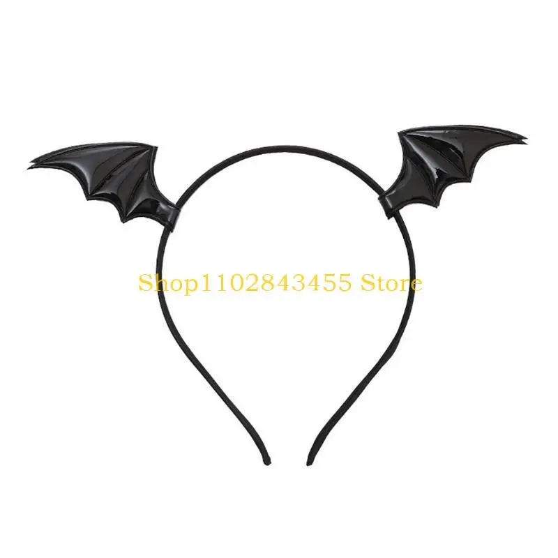 49MC Cartoon Bat Wing Headbands Bat Hair Hoop for Halloween Party Wear Hairband Cosplay Theme for Creative Party Costume
49MC Cartoon Bat Wing Headbands Bat Hair Hoop for Halloween Party Wear Hairband Cosplay Theme for Creative Party Costume