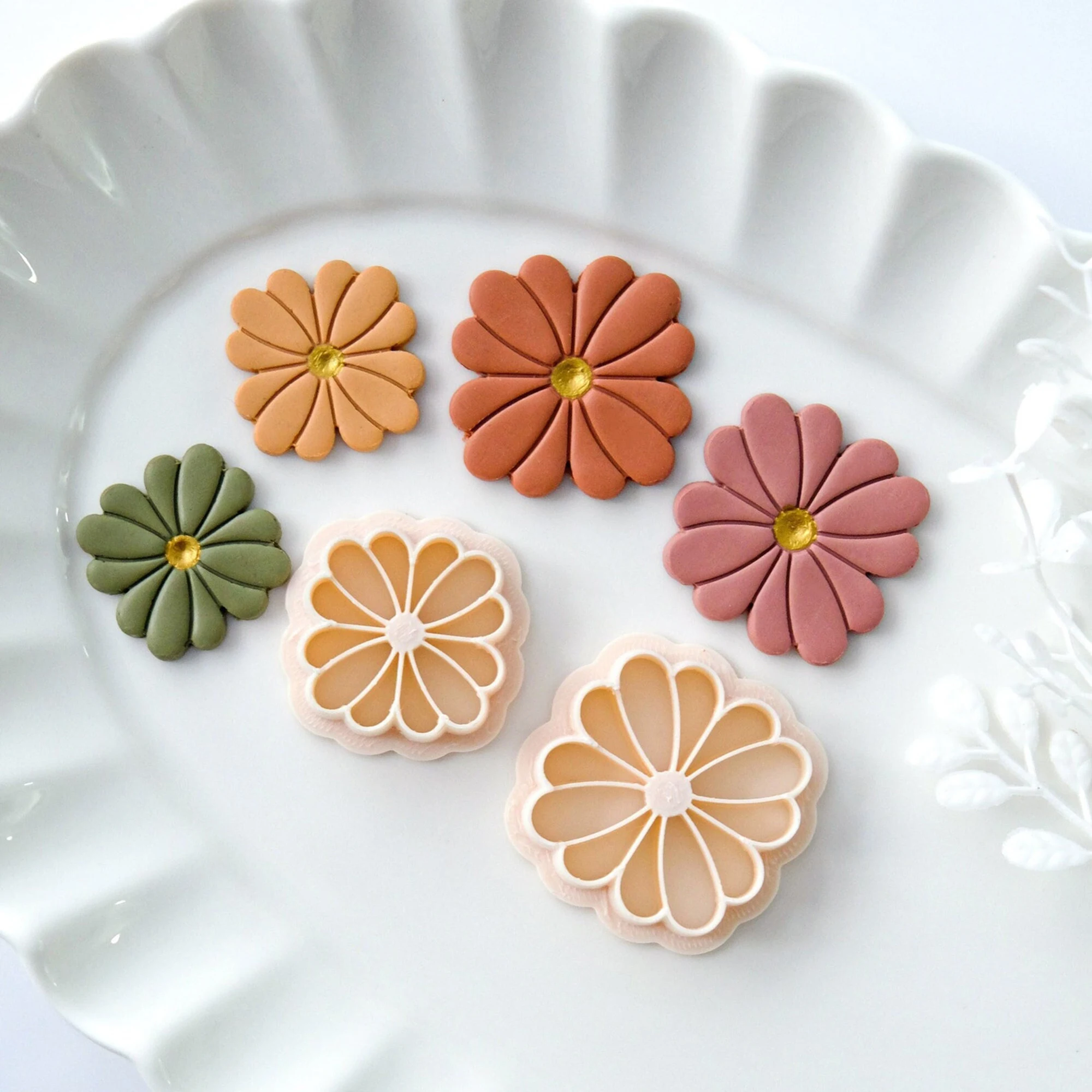 2Size Embossing Flower Clay Cutters Floral Polymer Clay CuttersBoho Earring Clay Cutter DIY 3D Printed Jewelry Making Tools
2Size Embossing Flower Clay Cutters Floral Polymer Clay CuttersBoho Earring Clay Cutter DIY 3D Printed Jewelry Making Tools