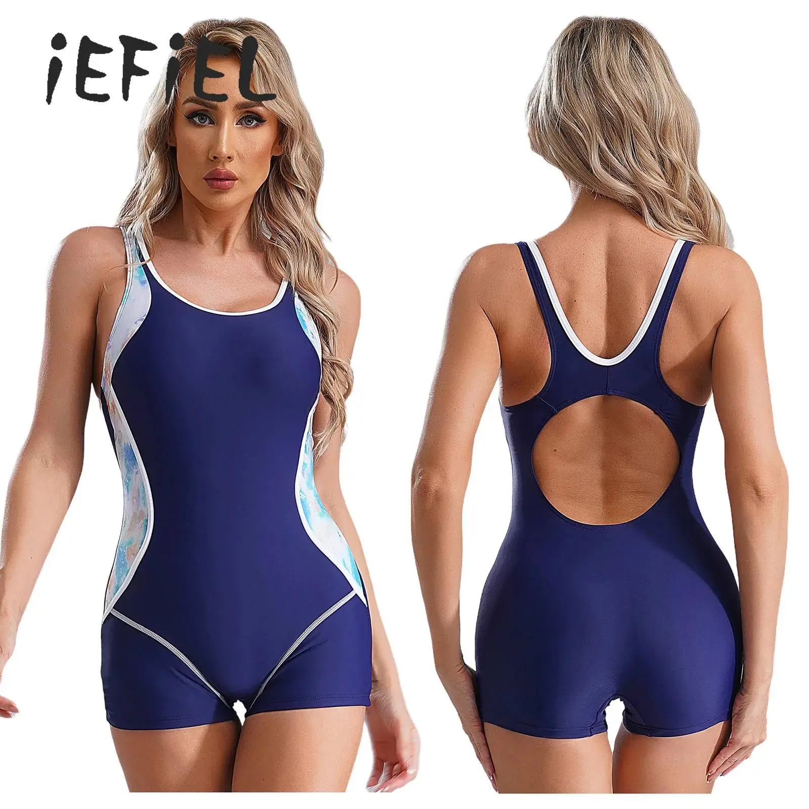 Womens One Piece Slimming High Waist Swimsuit Swimming Sports Sleeveless Beach Wear Backless Diving Suit Athletic Bathing Suit
Womens One Piece Slimming High Waist Swimsuit Swimming Sports Sleeveless Beach Wear Backless Diving Suit Athletic Bathing Suit