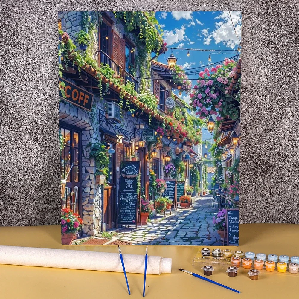 333327 Coloring By Numbers Landscape Painting Adult DIY Unframe Acrylic Paint Handpainted Gift
333327 Coloring By Numbers Landscape Painting Adult DIY Unframe Acrylic Paint Handpainted Gift