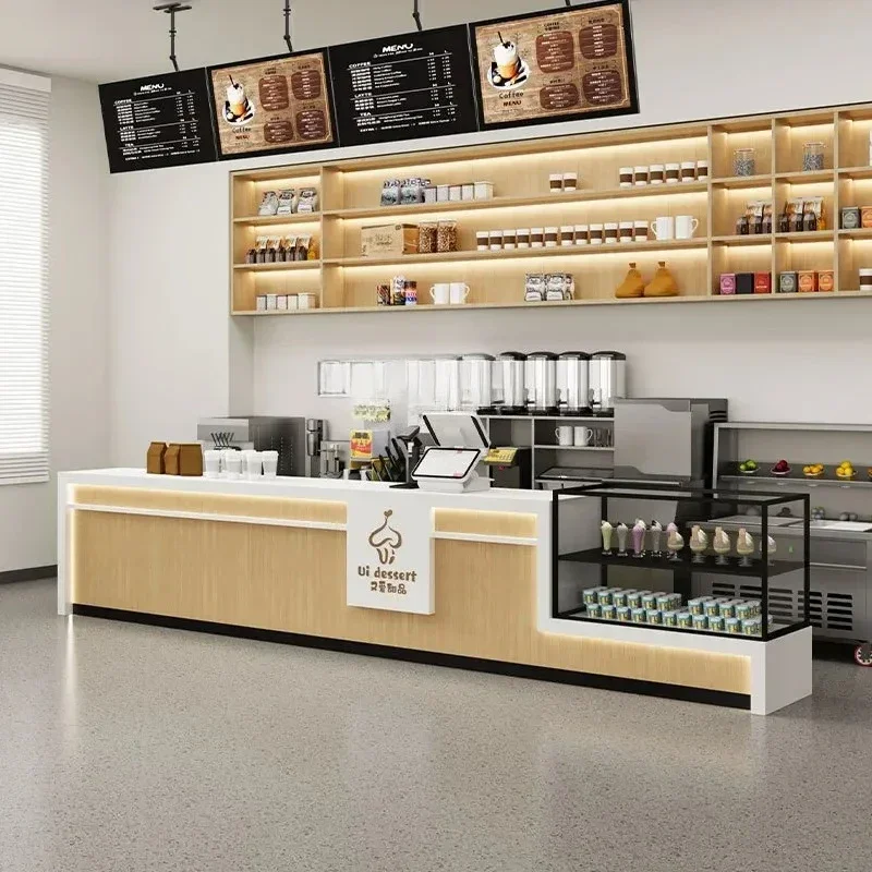 Стойка кассира для кафе QQMilk Tea Shop, барная стойка, стойка для кофе, кондитерская, стойка для подачи блюд, стойка ресепшн
Стойка кассира для кафе QQMilk Tea Shop, барная стойка, стойка для кофе, кондитерская, стойка для подачи блюд, стойка ресепшн