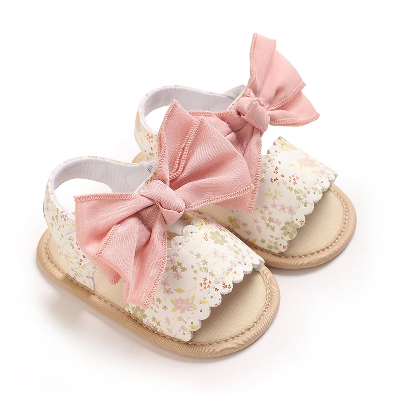 Cute and fresh butterfly bow baby sandals for girls aged 3-13 months in summer
Cute and fresh butterfly bow baby sandals for girls aged 3-13 months in summer