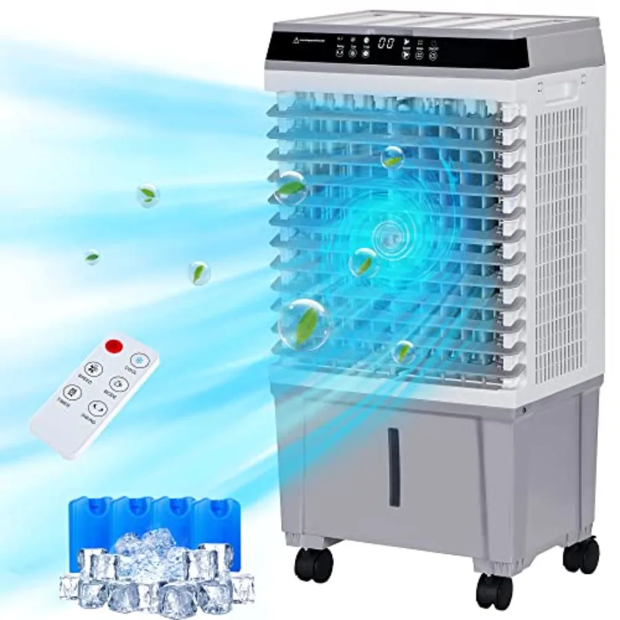 Испарительный воздухоохладитель с резервуаром для воды емкостью 5,3 галлона для внутреннего и наружного патио, гаража, коммерческого использования, функции дистанционного управления 12 часов Ti
Испарительный воздухоохладитель с резервуаром для воды емкостью 5,3 галлона для внутреннего и наружного патио, гаража, коммерческого использования, функции дистанционного управления 12 часов Ti