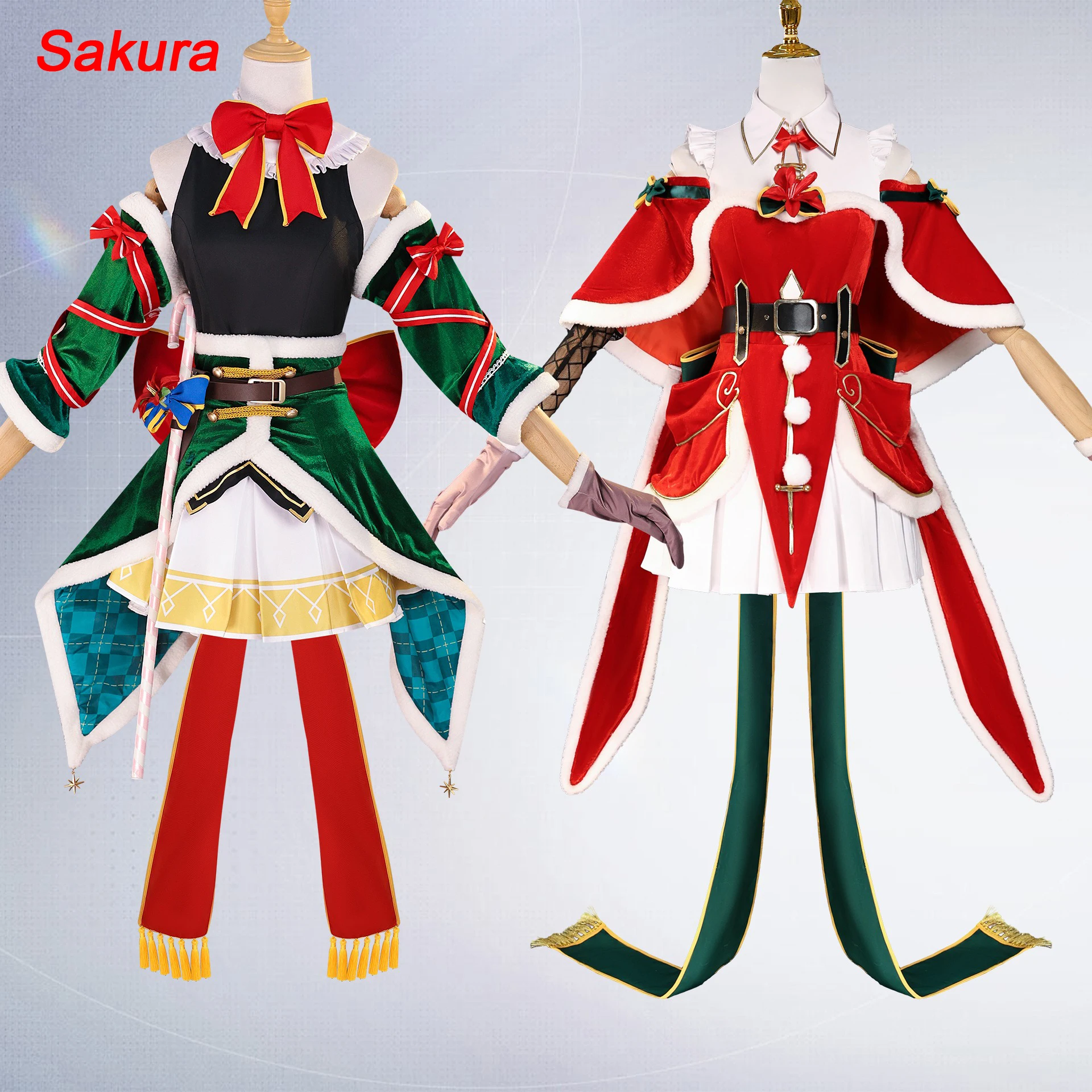 Anime Zero Rem Ram Christmas Dress Cosplay Costume Hat Green Dress Lolita Girl Woman Wig Full Set Clothes Halloween Navidad
Anime Zero Rem Ram Christmas Dress Cosplay Costume Hat Green Dress Lolita Girl Woman Wig Full Set Clothes Halloween Navidad