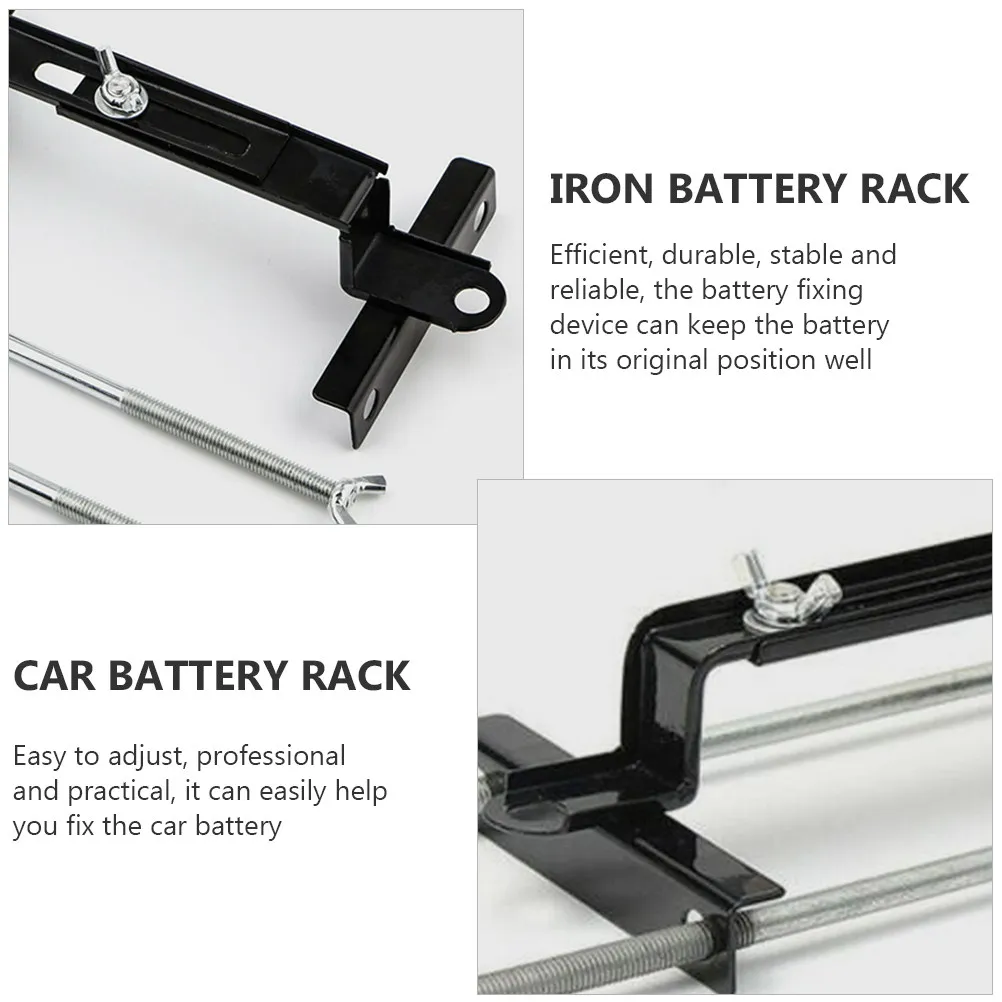 1Pcs Car Battery Holder Solid Iron Design Easy Installation Keeps Battery Fixed Firmly Long Service Life Support Bracket Mount
1Pcs Car Battery Holder Solid Iron Design Easy Installation Keeps Battery Fixed Firmly Long Service Life Support Bracket Mount