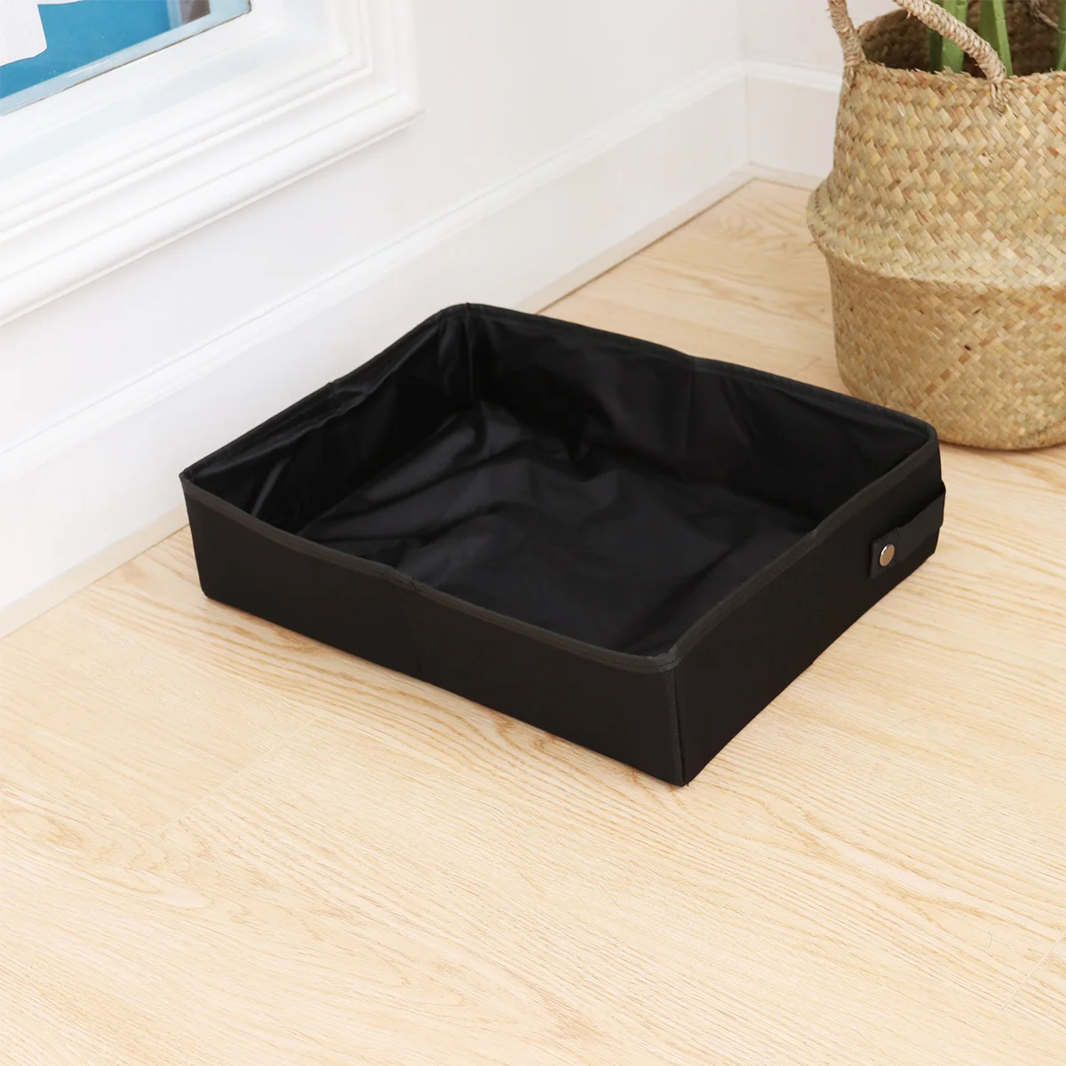 Waterproof Cat Litter Box Foldable Portable Travel Pan For Cats Small Pets Under 7.5Kg Oxford Cloth Pvc Interior Lightweight
Waterproof Cat Litter Box Foldable Portable Travel Pan For Cats Small Pets Under 7.5Kg Oxford Cloth Pvc Interior Lightweight