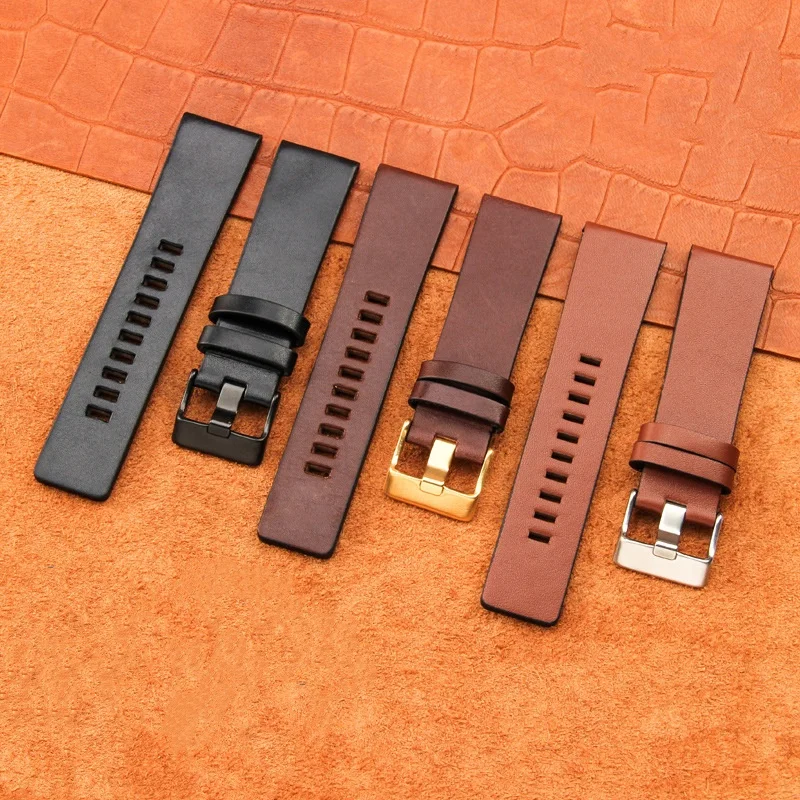 22 24 26 27 28 30 32 34mm High Quality Plain Grain Cowhide Leather Watch Strap Stainless Steel Pin Buckle Watch Band Replacement
22 24 26 27 28 30 32 34mm High Quality Plain Grain Cowhide Leather Watch Strap Stainless Steel Pin Buckle Watch Band Replacement