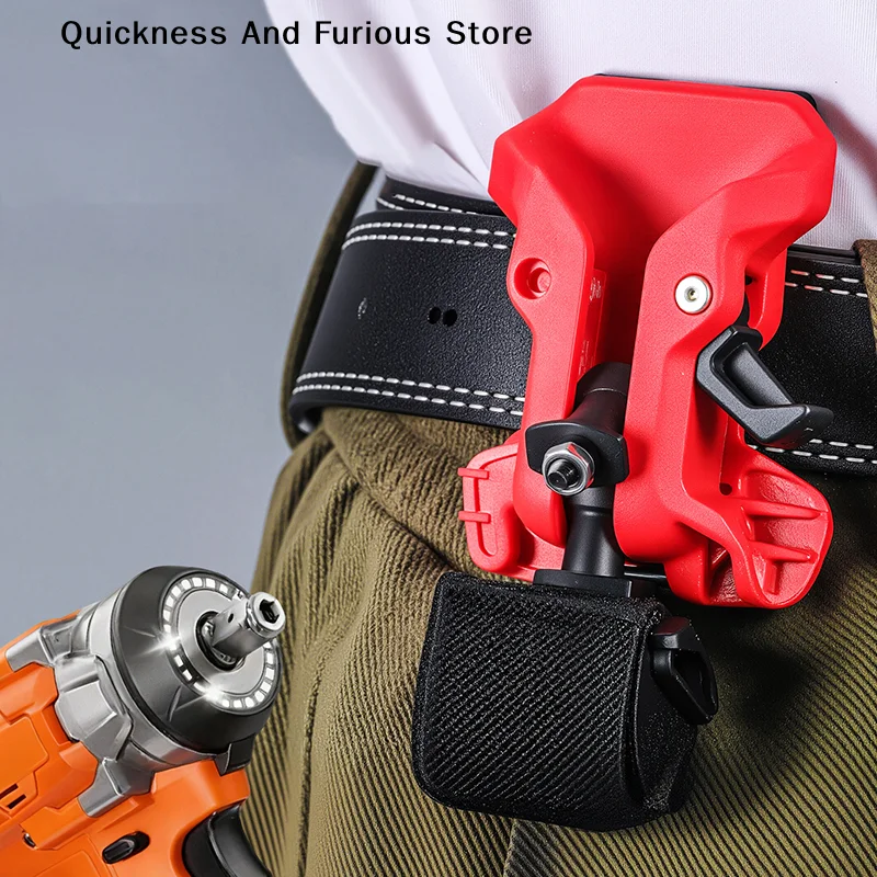 【TO】High-Hardness Self-Locking Drill Holder with Belt Clip Quick Release Power Tool Waist Thickened Portable Storage
【TO】High-Hardness Self-Locking Drill Holder with Belt Clip Quick Release Power Tool Waist Thickened Portable Storage