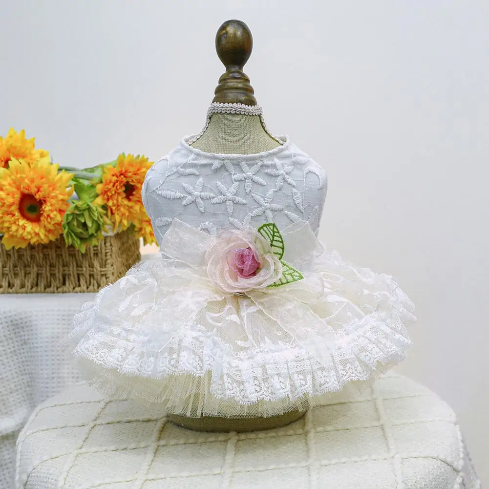 Pet Wedding Dress ,Dog White Princess Dress,Breathable,with 3D Flower ,And Mesh Splicing,Pet Supplies,ropa para perros
Pet Wedding Dress ,Dog White Princess Dress,Breathable,with 3D Flower ,And Mesh Splicing,Pet Supplies,ropa para perros