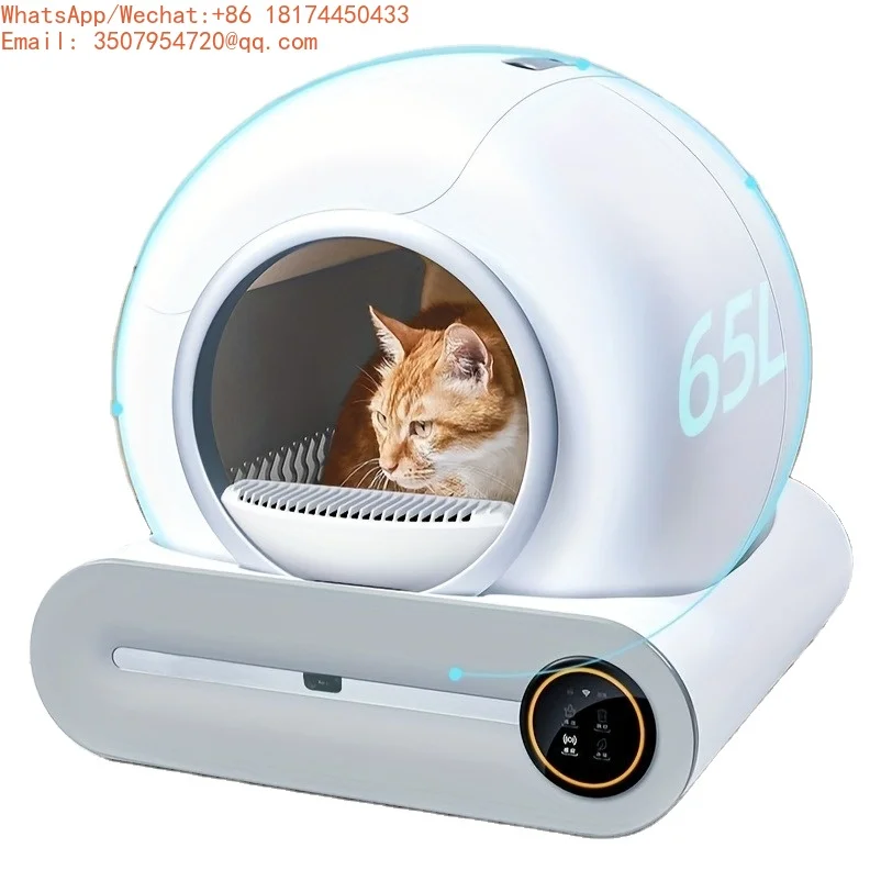 Automatic Odor-Removing Cat Box With APP Self-Cleaning And Safety Protection Easy Clean Lightweight At 10kg
Automatic Odor-Removing Cat Box With APP Self-Cleaning And Safety Protection Easy Clean Lightweight At 10kg