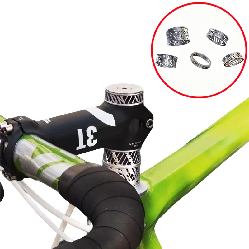 1Set Outer Diameter 28.6mm/31.8mm Headset Spacer Ring 5mm 10mm 10mm 15mm 20mm Handlebar Stem Rise Up Tool for MTB Road Bicycle
1Set Outer Diameter 28.6mm/31.8mm Headset Spacer Ring 5mm 10mm 10mm 15mm 20mm Handlebar Stem Rise Up Tool for MTB Road Bicycle