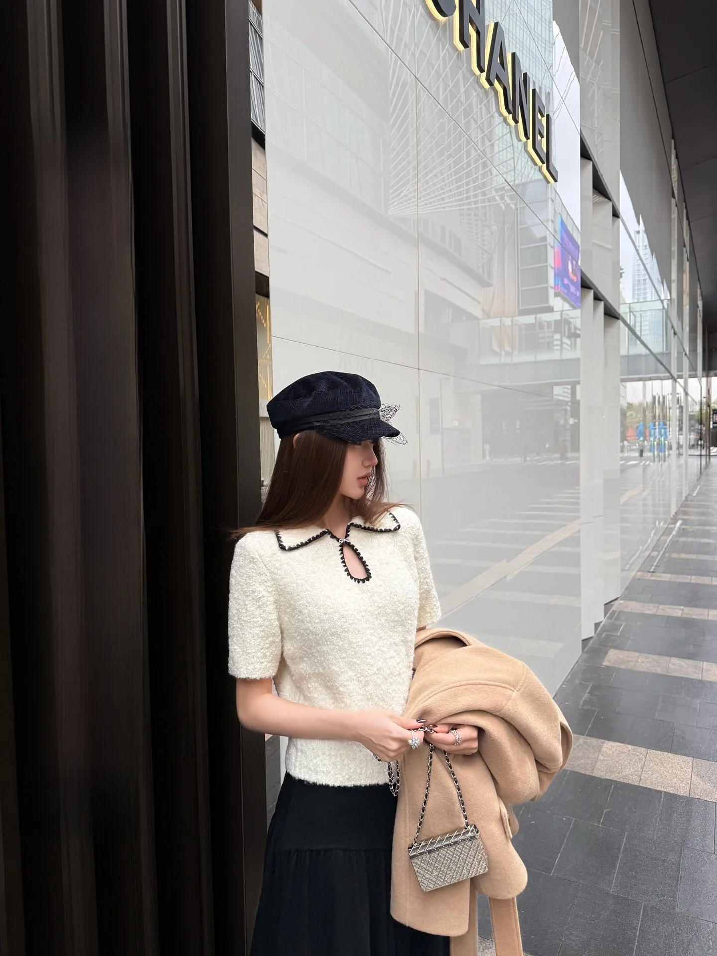 Женский вязаный свитер Meyes Berlin Xianxian свободного кроя с воротником, модный повседневный, белый, с длинными рукавами, теплый, утолщенный
Женский вязаный свитер Meyes Berlin Xianxian свободного кроя с воротником, модный повседневный, белый, с длинными рукавами, теплый, утолщенный