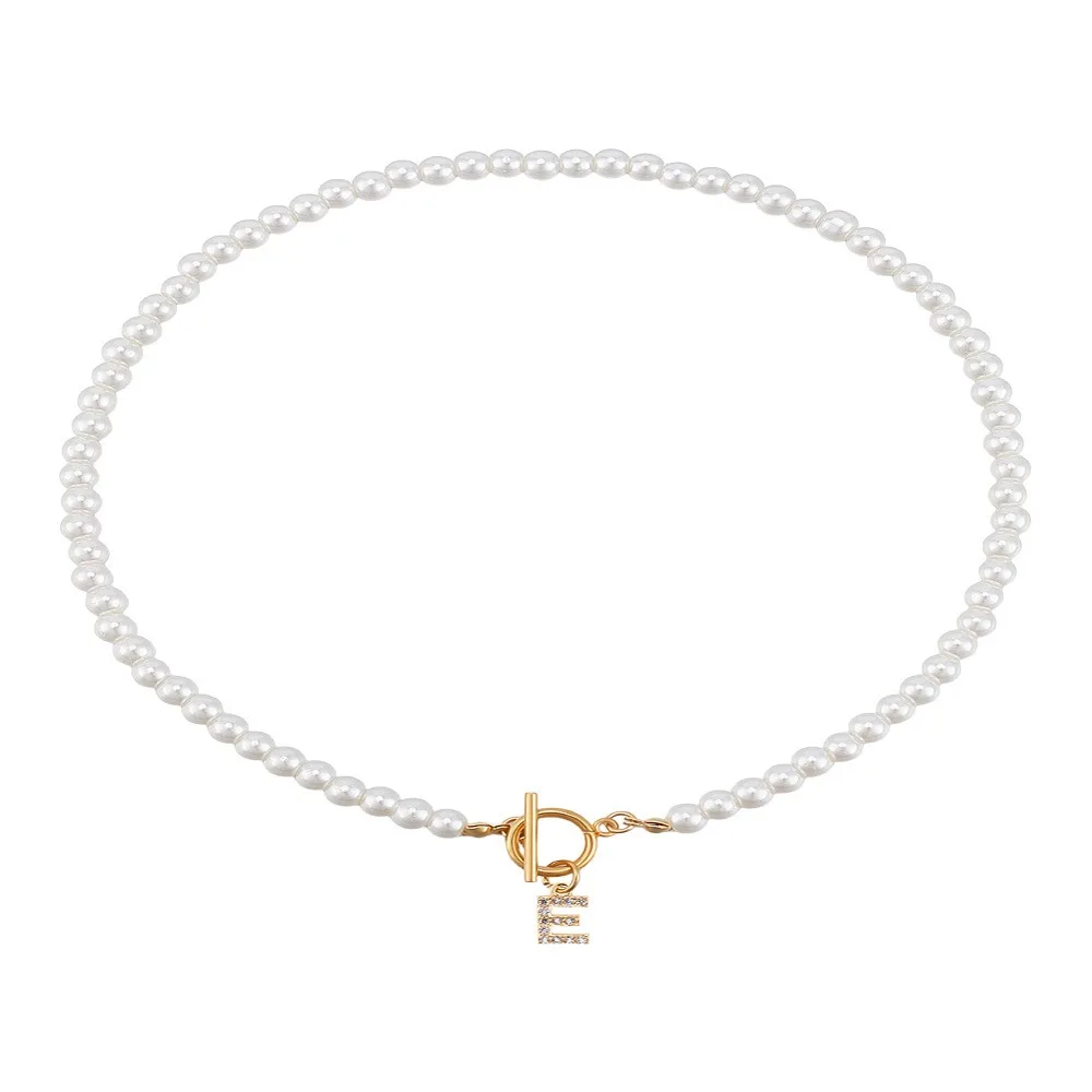 1Pc Brass Clear Cubic Zirconia Letter Pendant Necklaces White Imitation Pearl Beaded Necklaces 17.72~18.23 inch(45~46.3cm)
1Pc Brass Clear Cubic Zirconia Letter Pendant Necklaces White Imitation Pearl Beaded Necklaces 17.72~18.23 inch(45~46.3cm)