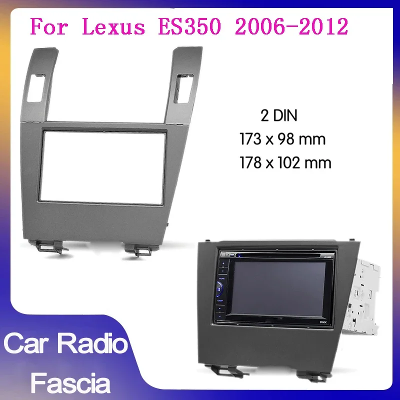 2Din Автомобильный DVD Стерео Панель Радио Fascia для Lexus ES350 2006-2012 Автомобильная приборная панель Рамка Радио Fascia MP5 Панель адаптера
2Din Автомобильный DVD Стерео Панель Радио Fascia для Lexus ES350 2006-2012 Автомобильная приборная панель Рамка Радио Fascia MP5 Панель адаптера