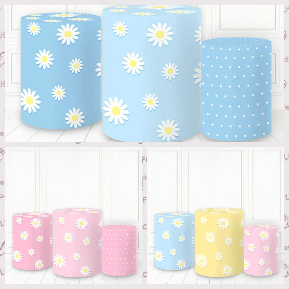 Blue and Pink Theme Daisy Background Customized Kids Birthday Garden Outdoor Party Decoration Column Cover Cake Stand Base Props
Blue and Pink Theme Daisy Background Customized Kids Birthday Garden Outdoor Party Decoration Column Cover Cake Stand Base Props