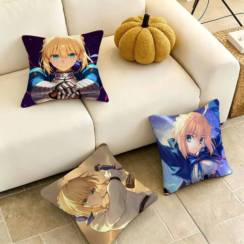 F-Fate Saber-R Anime Pillow Case Square Double-Sided Sofa Cushion Cover Bedroom Bedside Pillow Gift
F-Fate Saber-R Anime Pillow Case Square Double-Sided Sofa Cushion Cover Bedroom Bedside Pillow Gift