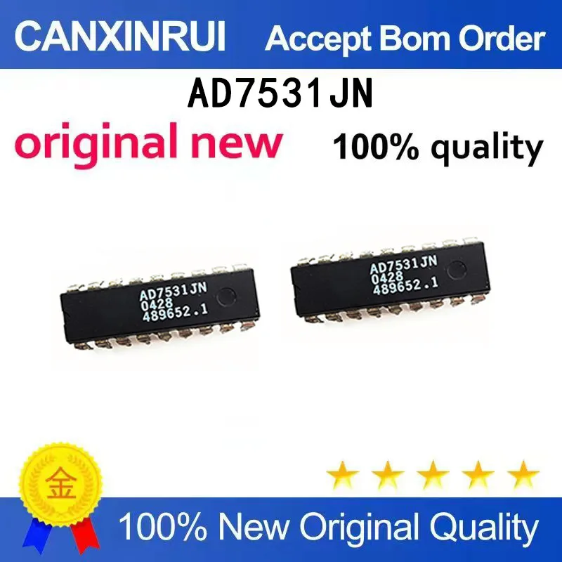 (5-100 pieces)Brand new original AD7531JN DIP18 direct insertion spot chip IC
(5-100 pieces)Brand new original AD7531JN DIP18 direct insertion spot chip IC