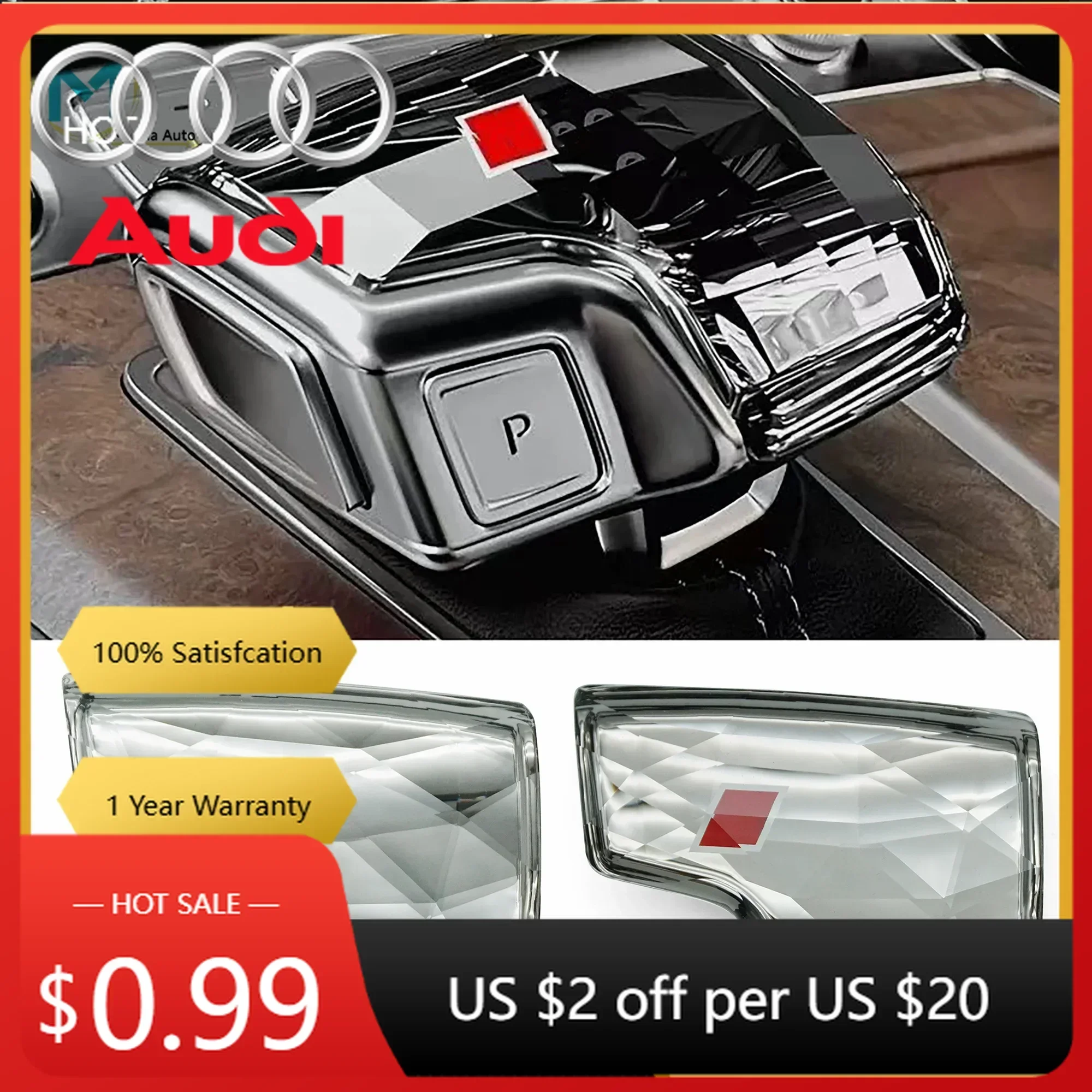 Крышка рычага переключения передач (шифтера) из хрусталя для Audi A4 B9/A6 C8, верхняя накладка, хит продаж
Крышка рычага переключения передач (шифтера) из хрусталя для Audi A4 B9/A6 C8, верхняя накладка, хит продаж